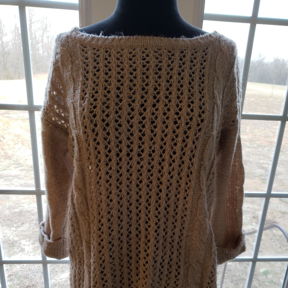 Sand sweater/tunic